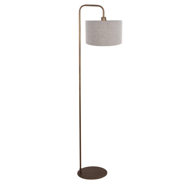 Forma bronze floor lamp