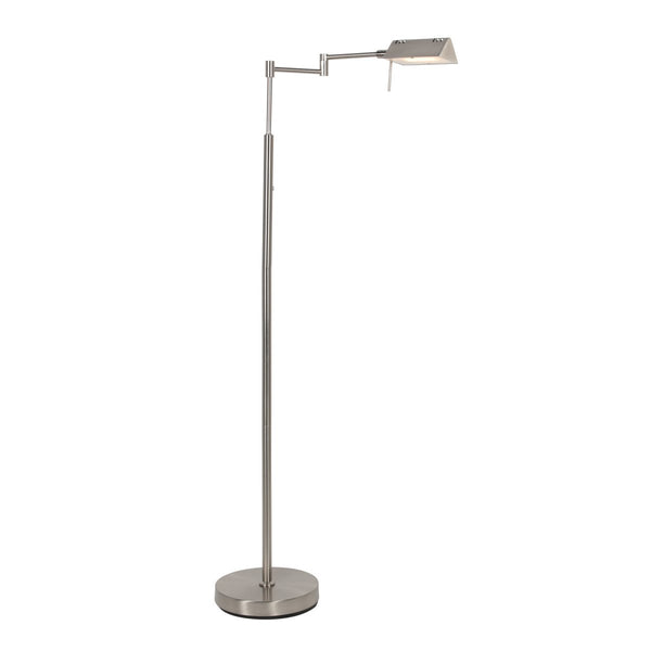 Glowgo silver floor lamp
