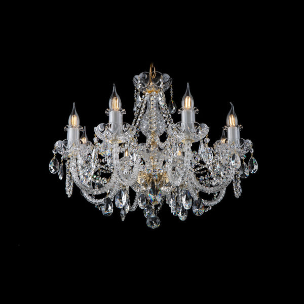 Bohemian crystal chandelier EL100802PB