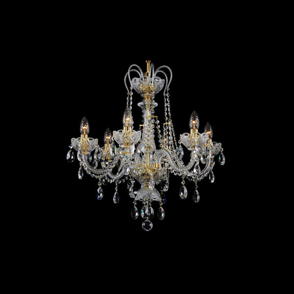 OLA cut crystal chandelier