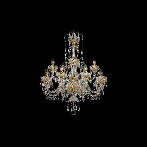 OLA cut crystal chandelier
