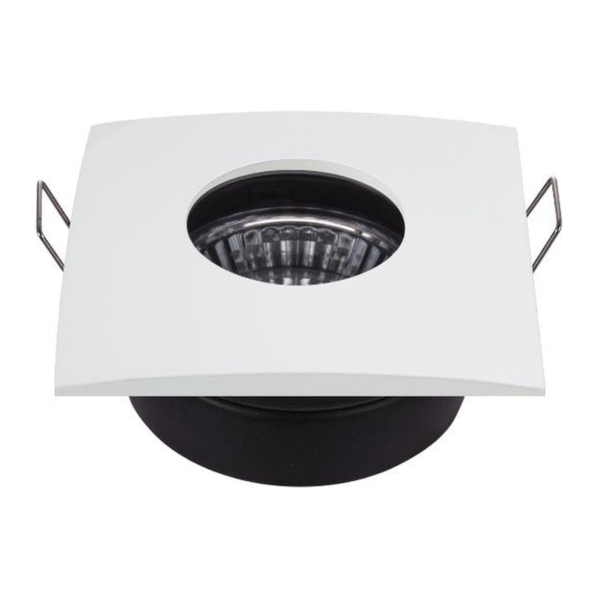 Spot encastrable SH-13 étanche carré blanc, verre