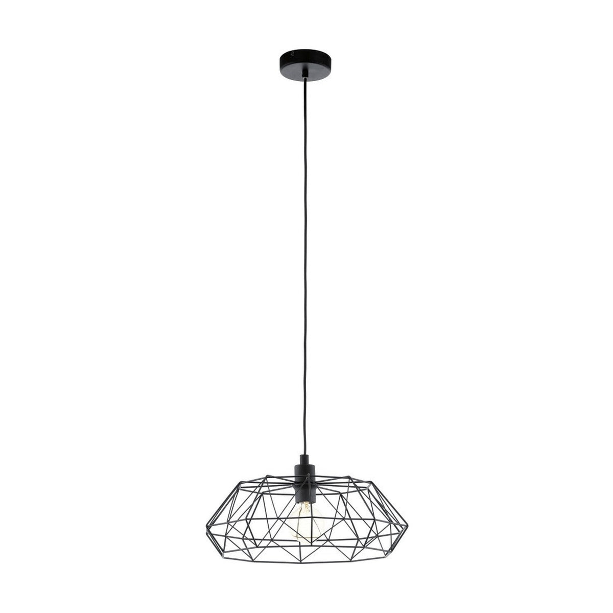 Suspension Carlton 2 noire