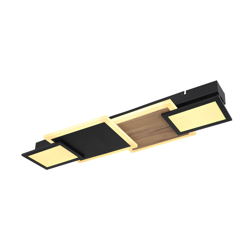 Plafonnier Caroline noir mat