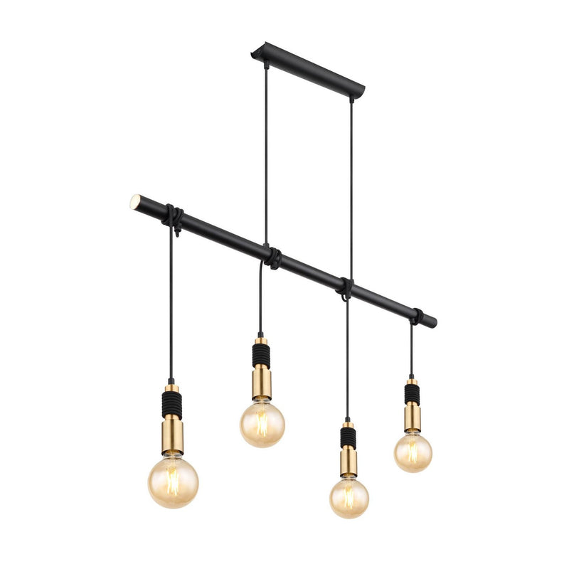 Suspension Alexius noire mat