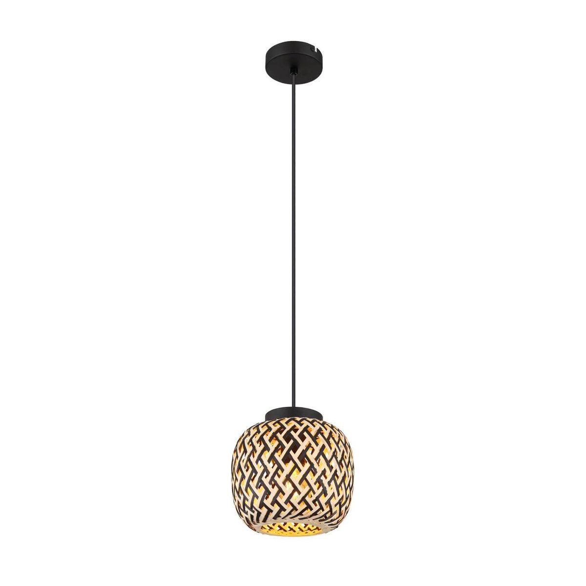 Suspension Colly noire mat