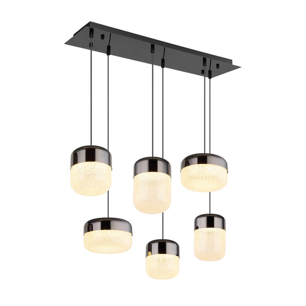 Suspension luminaire | Cristallica Anthracite