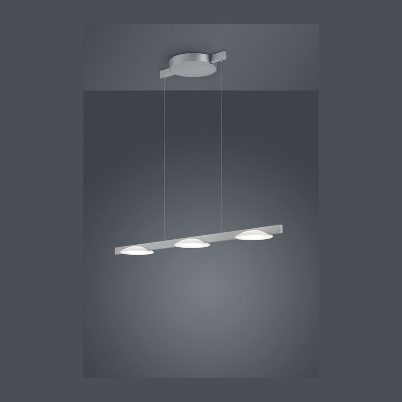 Suspension Pole nickel, L 100,5 cm