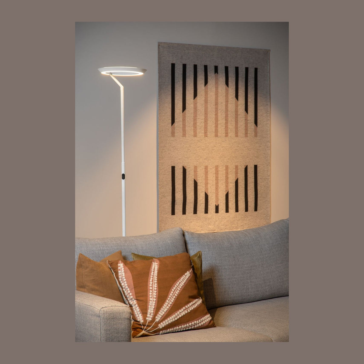 Lampadaire Celeste blanc