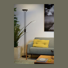 Lampadaire salon | Champion Noir