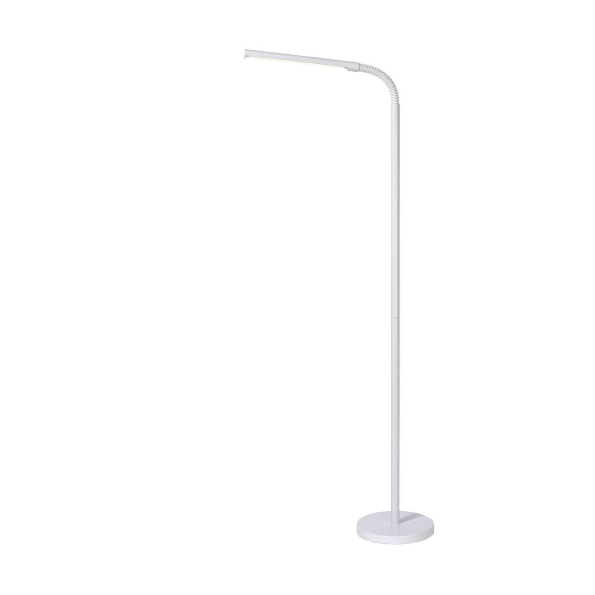 Lampadaire Gilly blanc, H 153 cm