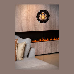 Lampadaire salon | Hannelore Noir