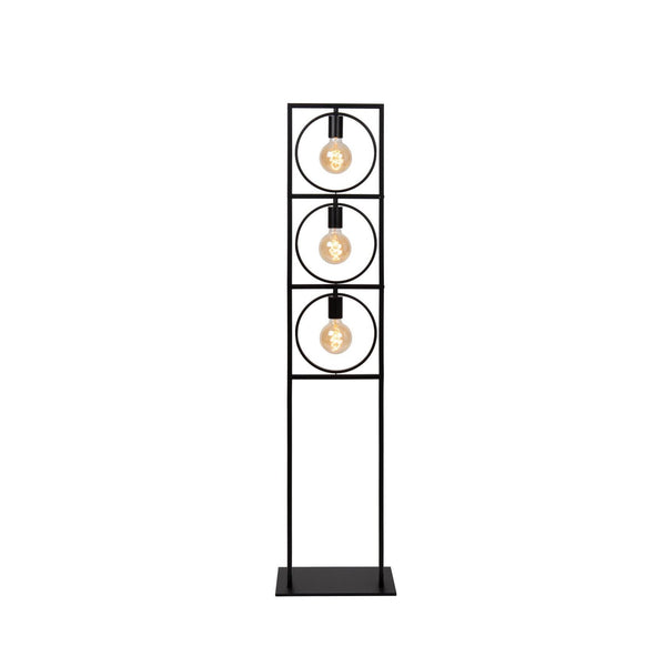 Lampadaire Suus 3 lumières noir