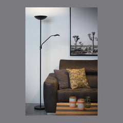 Lampadaire salon | Zenith Noir