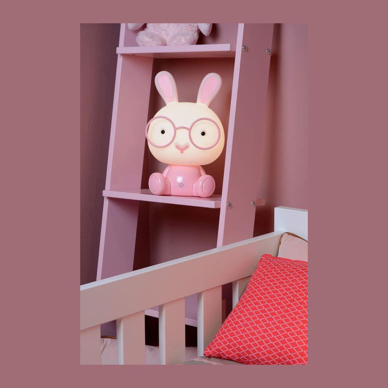 Lampe à poser Dodo Rabbit rose