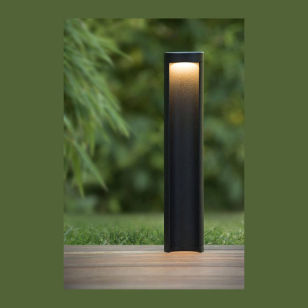 Borne extérieure Combo noire, H 45 cm