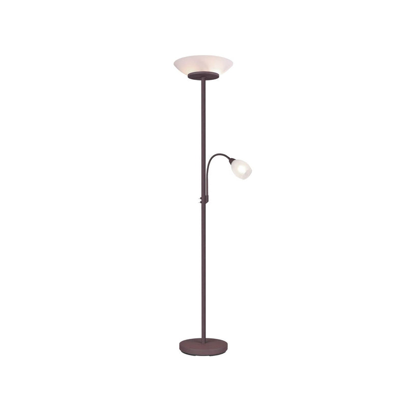Lampadaire Gerry 2 lumières rouille