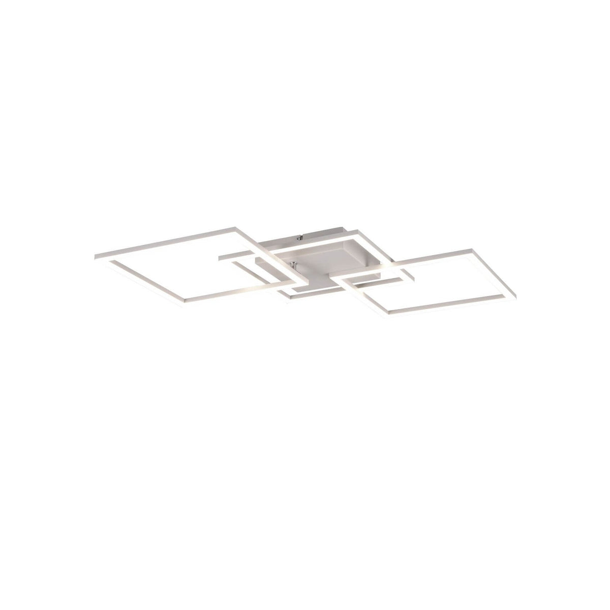 Plafonnier Trail blanc mat, L 74,5 cm