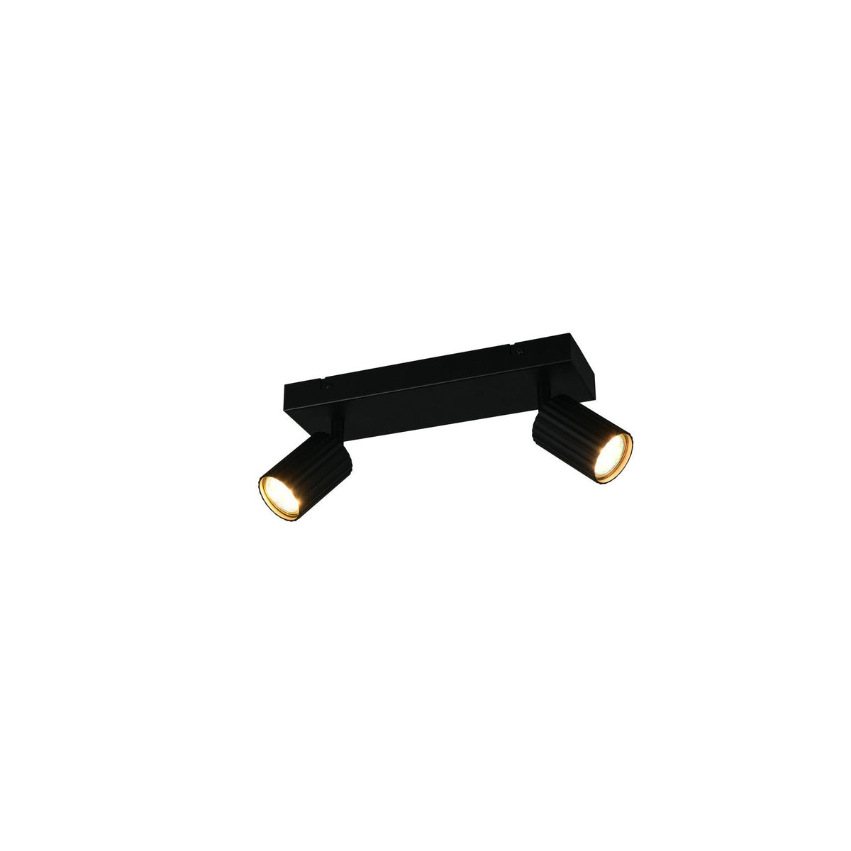 Spot Soka 2 lumières noir mat