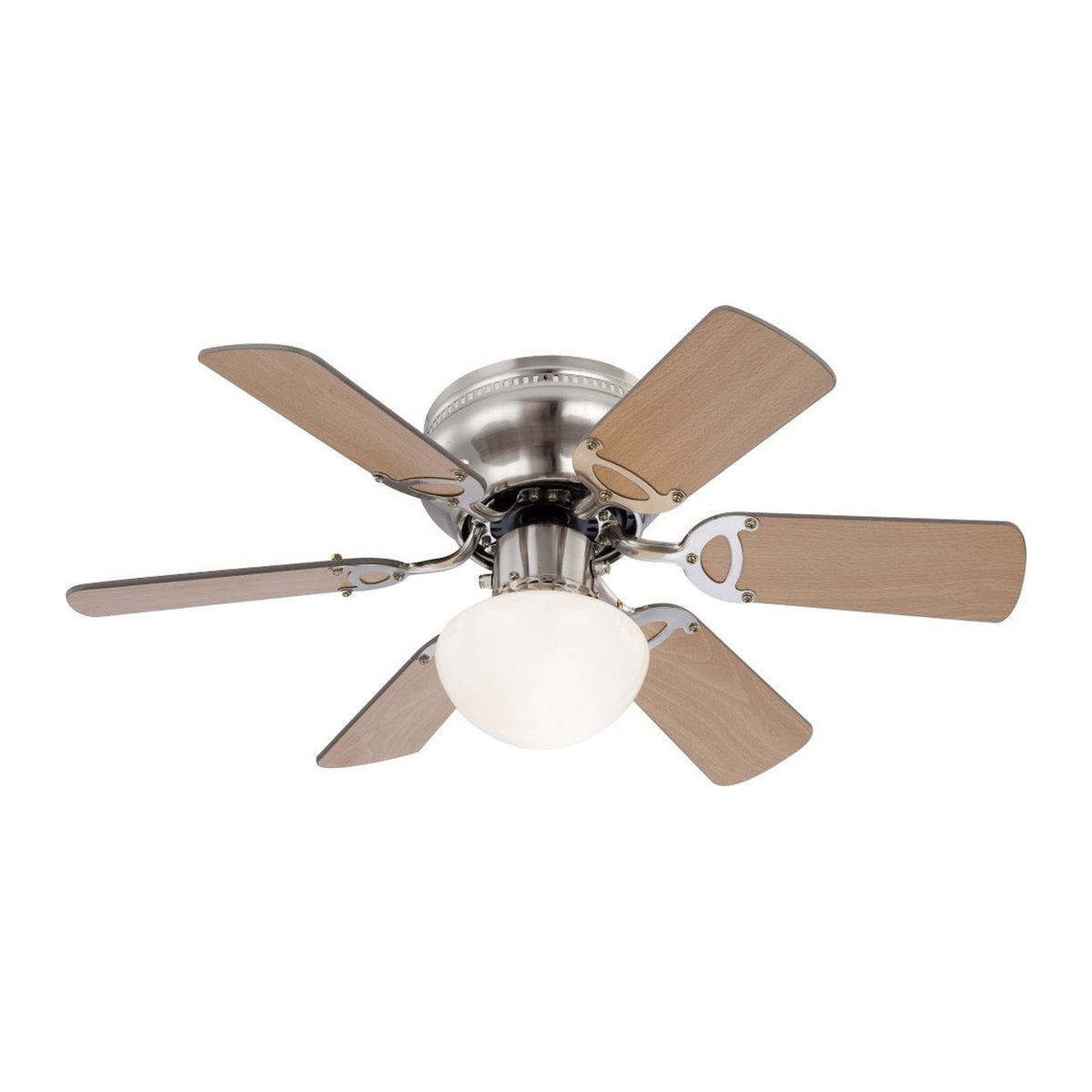 Ventilateur de plafond lumineux Ugo bois