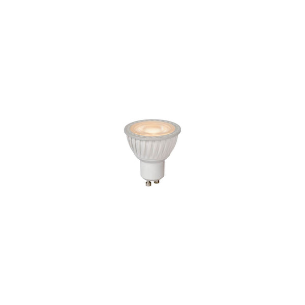 Ampoule LED GU10 blanche et transparente, 5 W | Lucide
