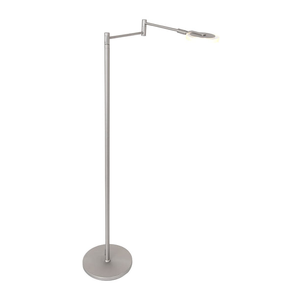 Turound silver floor lamp