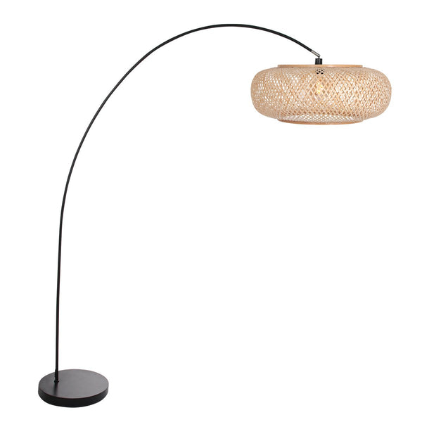 Solva black floor lamp