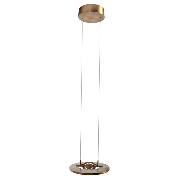 Soleil2 bronze pendant light