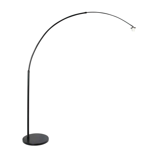 Sparkled Light black floor lamp