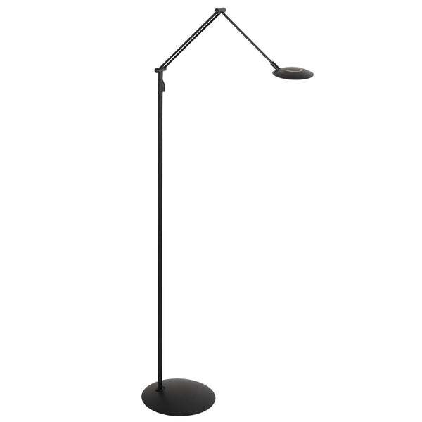 Zenith2 black floor lamp