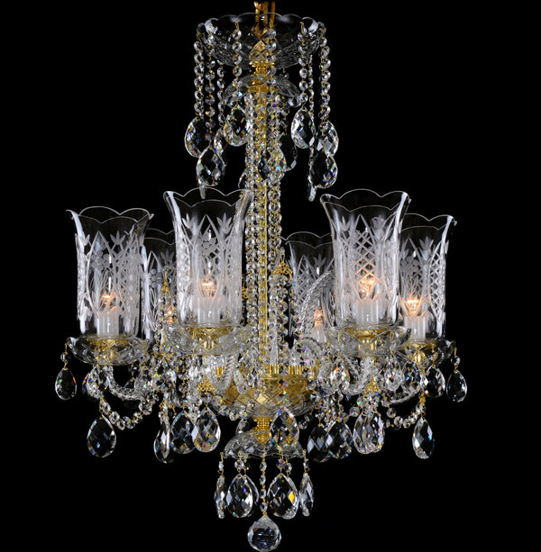 LLCH06-CRYSTAL-DT crystal chandelier