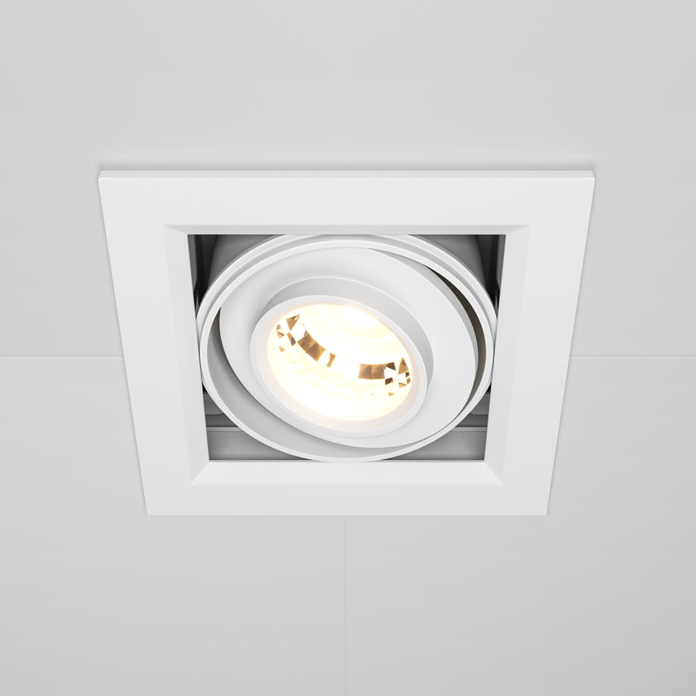 Metal Modern Spot blanc