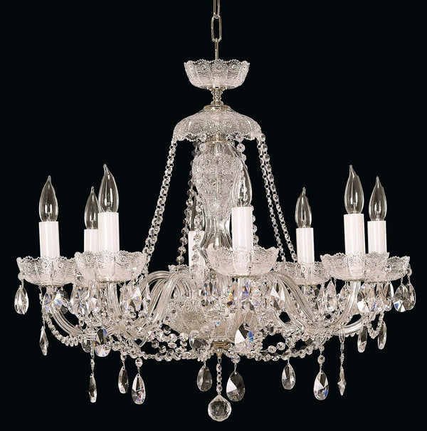 EL680802 cut crystal chandelier