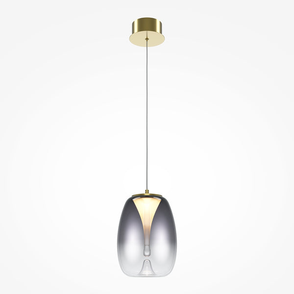 Splash gold pendant light