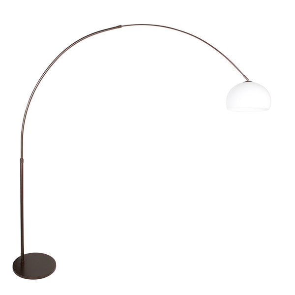 Sparkled Light white floor lamp