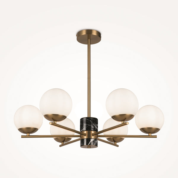 Gold Marble Pendant Light