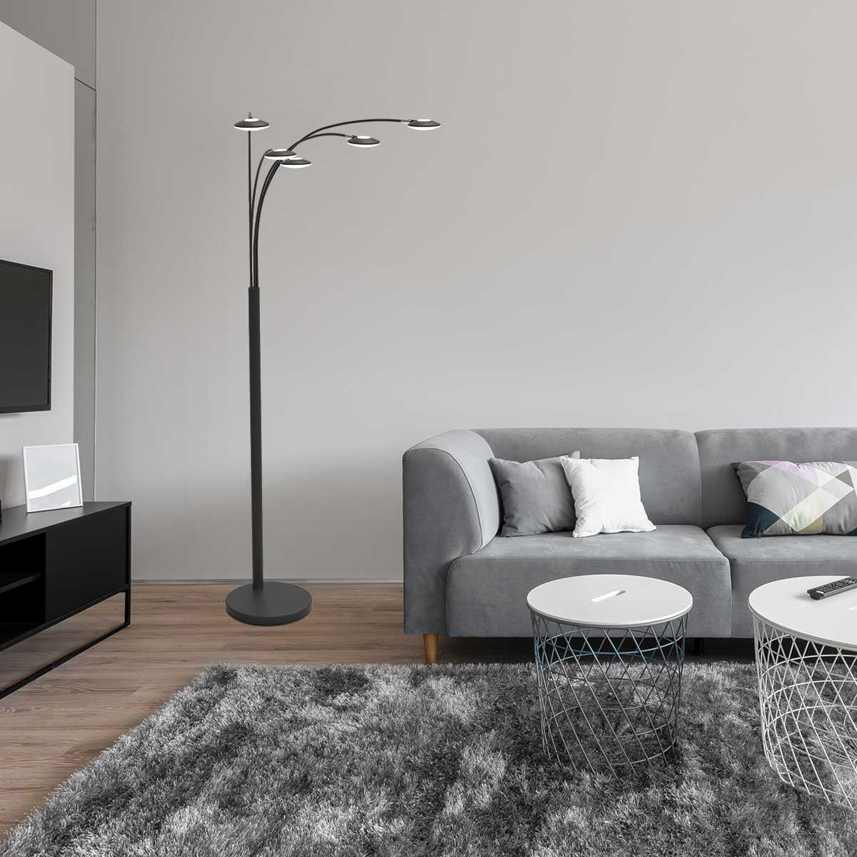 Lampadaire Synna noir