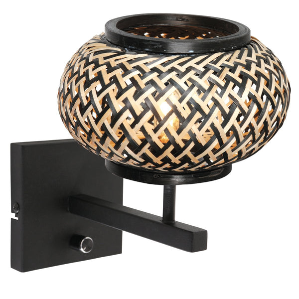 Nox Light black wall lamp