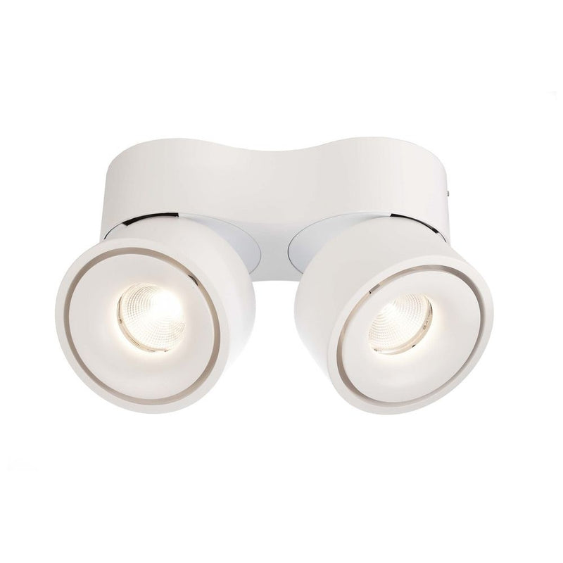 Spot Uni blanc, double, L 21,2 cm