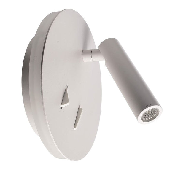 Applique murale Brahe aluminium, Ø 15 cm