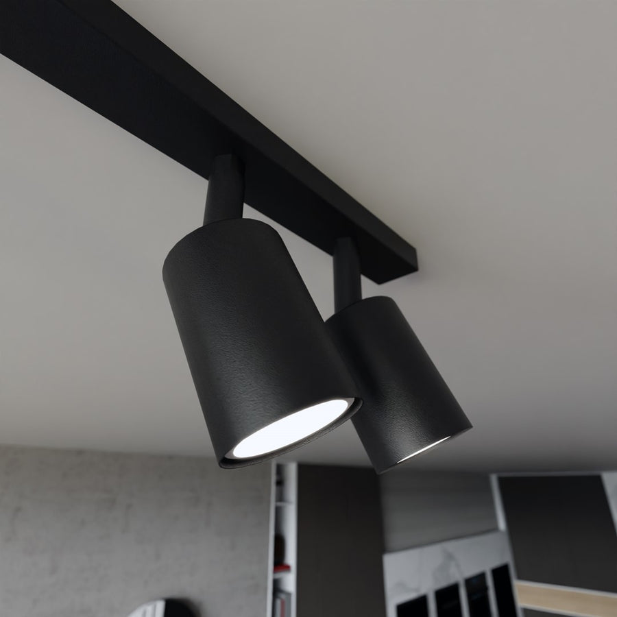 Spot Holstren 4 lumières noir