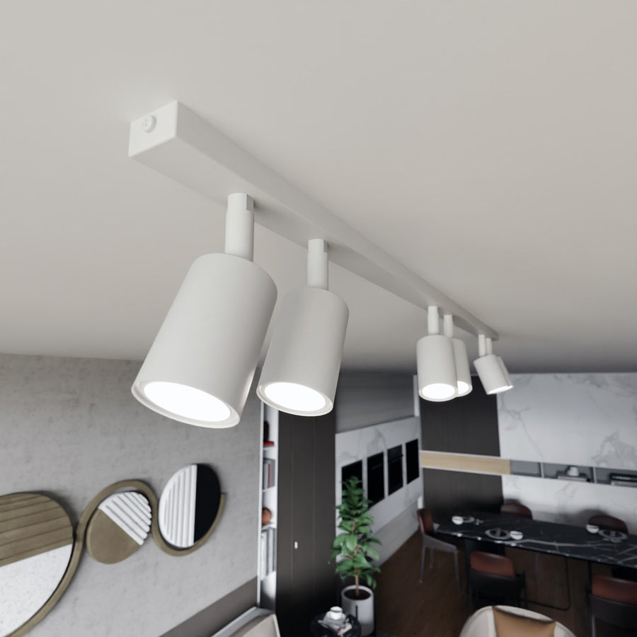 Spot Holstren 6 lumières blanc