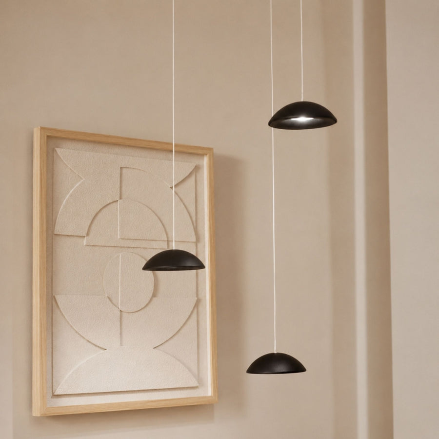 Suspension de table LED Santa Air 5 lumières, longueur 160 cm