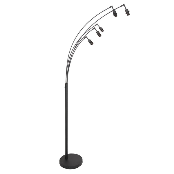 Black Bambus floor lamp