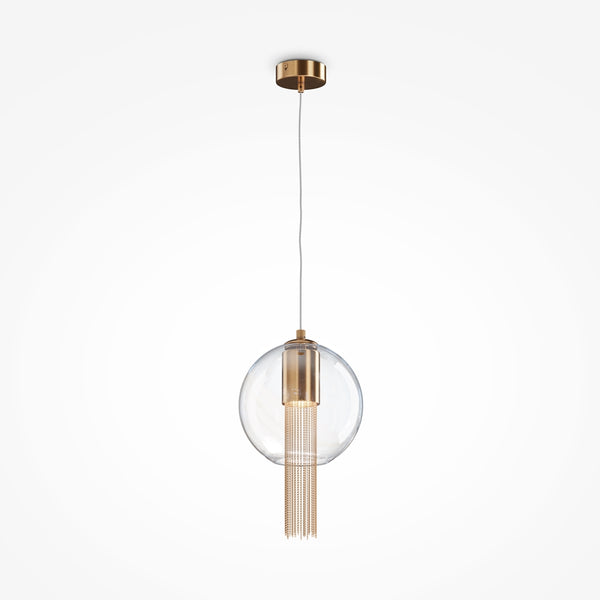Flusso Bronze suspension lamp