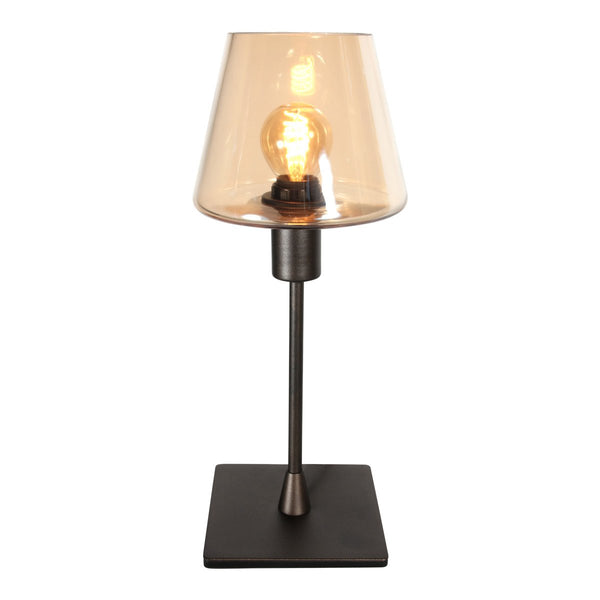 Ancilla amber table lamp