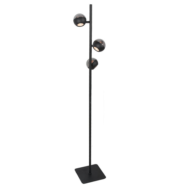 Belluno black floor lamp
