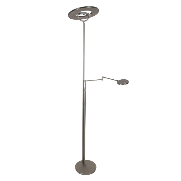 Soleil2 silver floor lamp