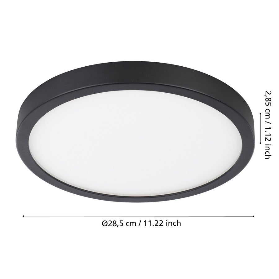 Luminaire extérieur Argolis 2 noir et blanc (900278)