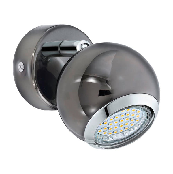 Applique murale Bimeda nickel et noire